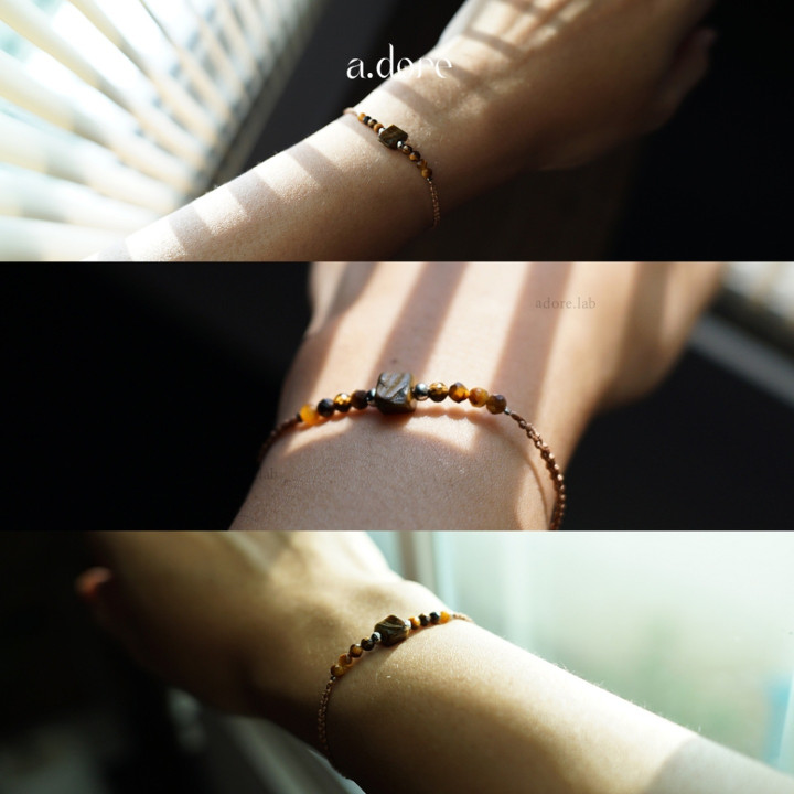 Lucky Tiger's Eye Bracelet - Natural Stone Charm