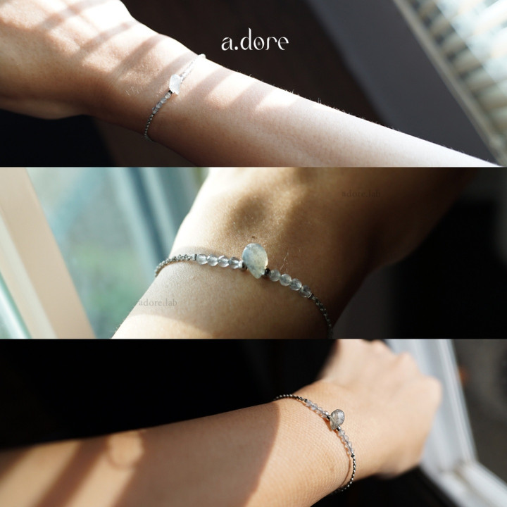 Labradorite Bracelet | Genuine Stone Charm for Luck and Protection
