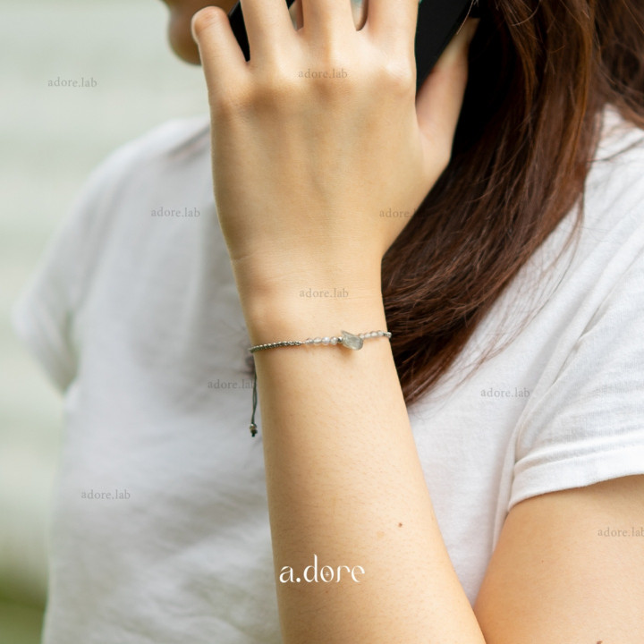 Labradorite Bracelet | Genuine Stone Charm for Luck and Protection