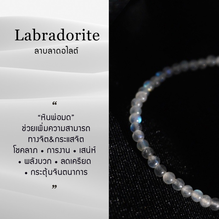 Labradorite Charm Bracelet | Lucky Stone Jewelry