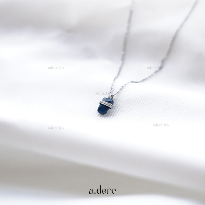 Genuine Apatite Necklace | Handcrafted Lucky Stone Charm