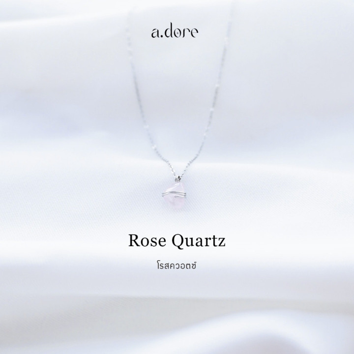 Rose Quartz Necklace: Zodiac Luck and Natural Beauty