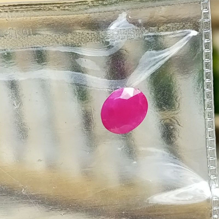 Radiant Natural Burmese Ruby (5.64ct) | Certified Gemstone