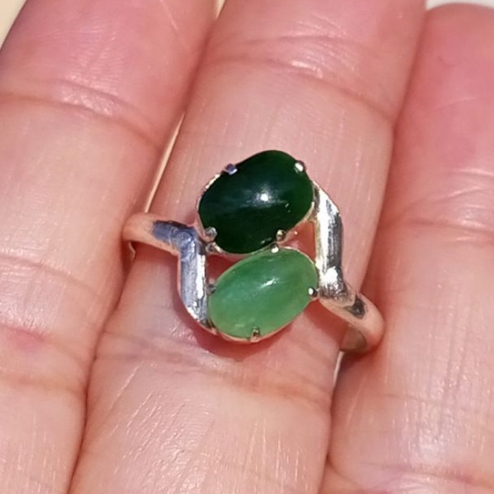 Burmese Jadeite Ring | Authentic Natural Jade