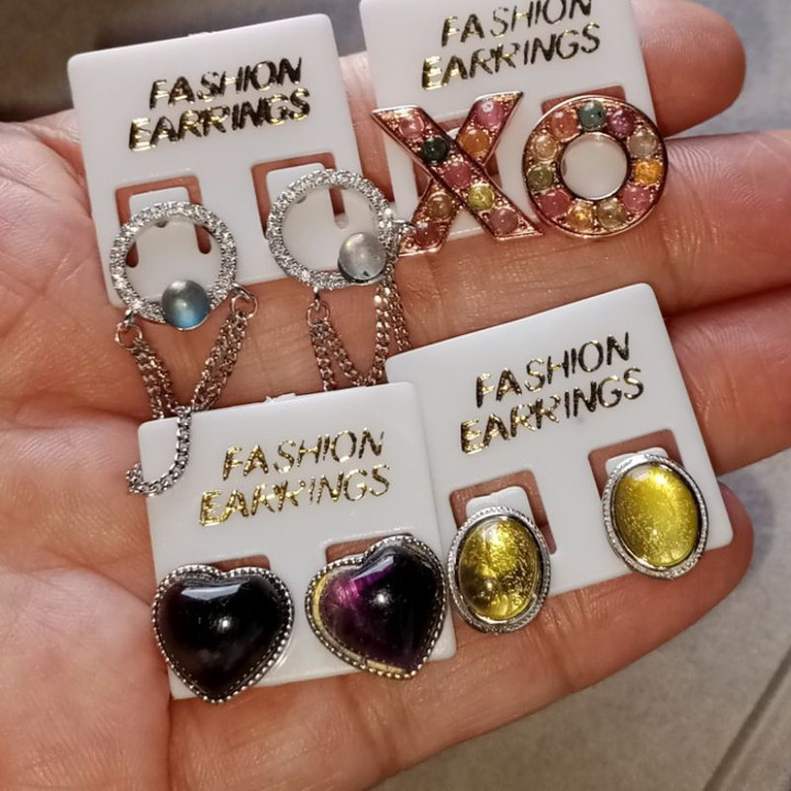 Sparkling Genuine Gemstone Earrings in Sterling Silver