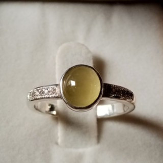 Jade Ring in Sterling Silver | Size 58 - Etsy