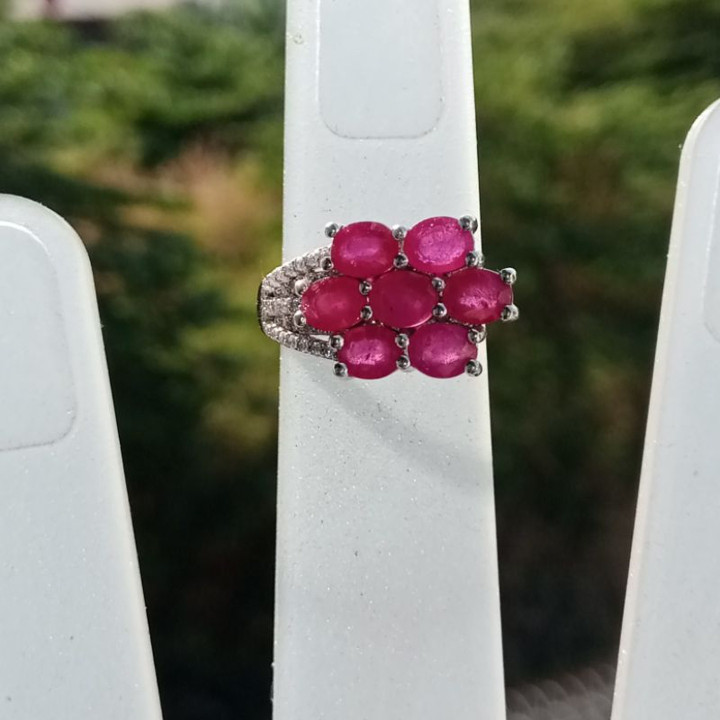 Burmese Ruby Ring | Natural and Authentic Red Gemstone