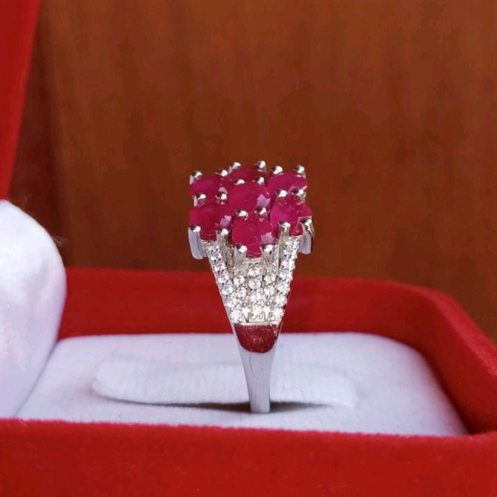 Burmese Ruby Ring | Natural and Authentic Red Gemstone