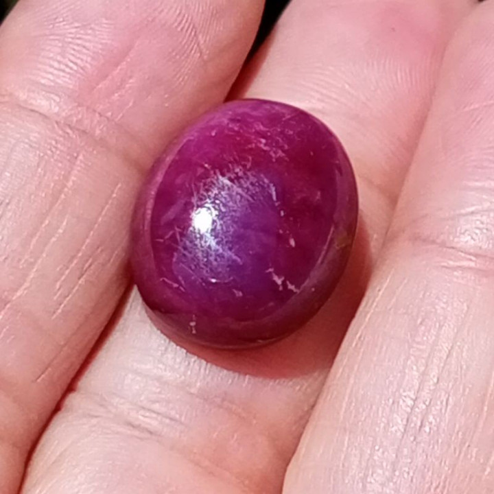 Unheated African Raw Ruby - 20.80ct Natural Gemstone