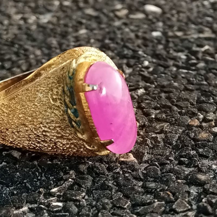 Radiant Ancient Burmese Ruby (3.10ct) - Natural and Glassy