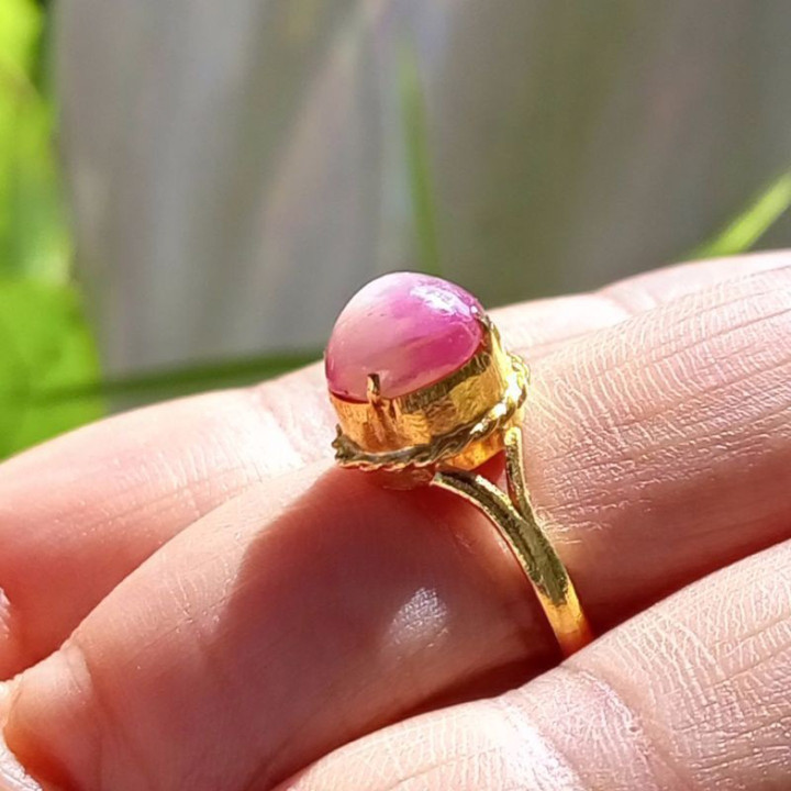 Radiant 3.40ct Unheated Burmese Ruby | Natural and Genuine