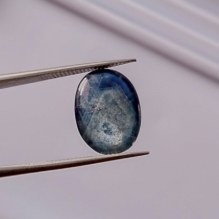 Radiant 5.90ct Natural Old Heat-Treated Star Sapphire