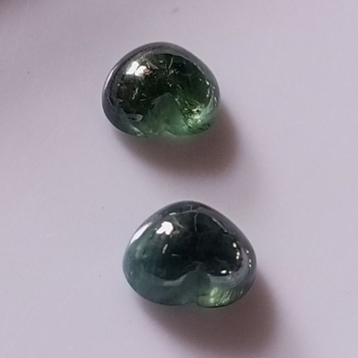 Heated Natural Green Sapphire 6.25cts | Vivid Color, Gemstone Quality