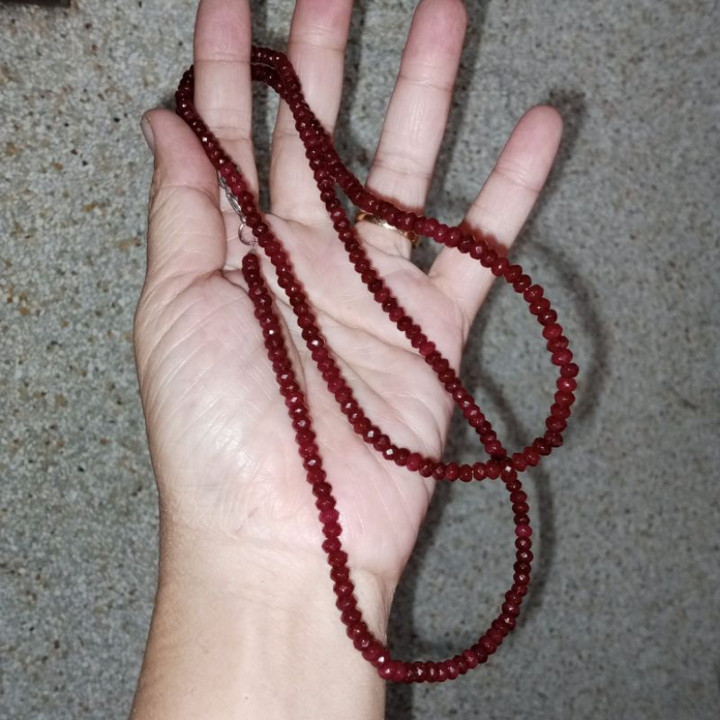 Genuine Ruby Eyeglass Strap - Stylish and Secure
