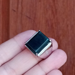 Burmese Jade Ring | Genuine Jade S925 Sterling Silver