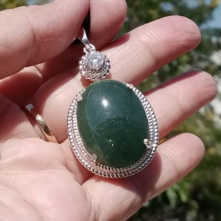 Authentic Burmese Jadeite A Pendant (20.5x27.8mm)
