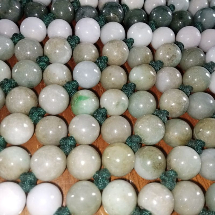 Authentic Jade Prayer Mat | Natural Burma Jadeite