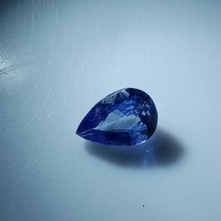 Certified 1.02ct Natural Ceylon Blue Sapphire