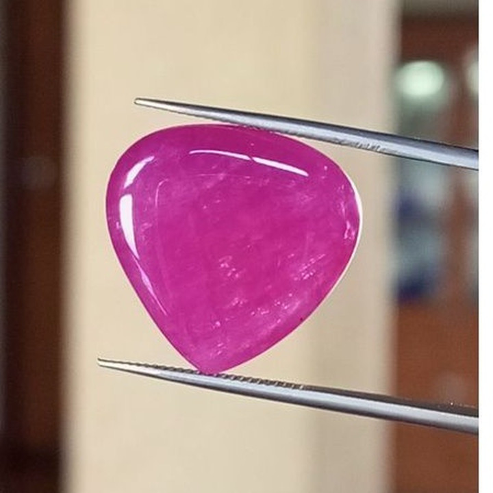 Radiant Certified Natural Old Burmese Ruby (19.15ct)