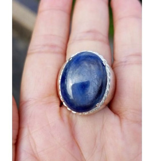 Radiant 26.36ct Blue Star Sapphire from Burma | Certified
