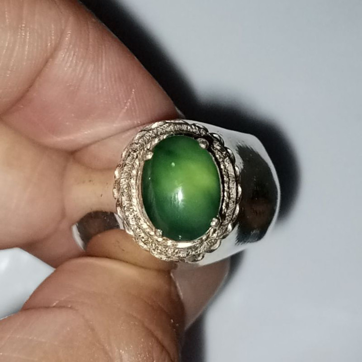 Genuine Burmese Jadeite Ring | Natural, Type A