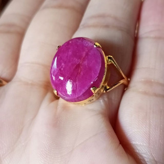 Burmese Ruby - 10.80ct, Raw, Certified Natural and Unheated