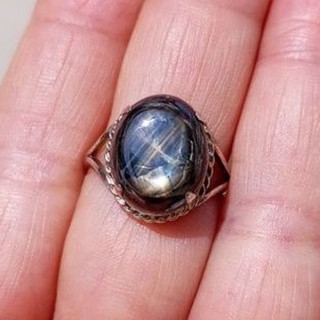 Natural Raw Star Sapphire (12.60ct) - Bangkaja + Certificate