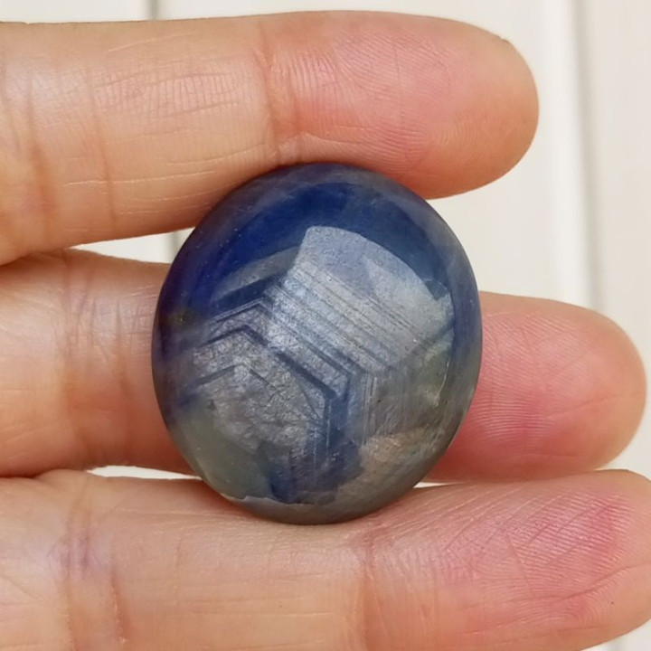Authentic Burmese Raw Sapphire | Certified 75.85ct