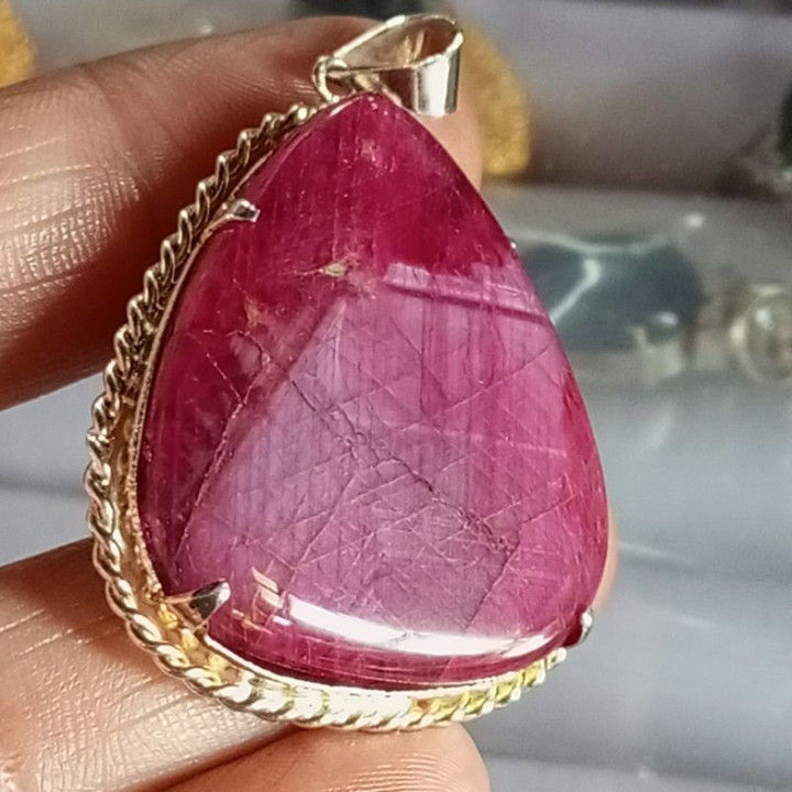 Unheated Burmese Ruby | 60.62ct | Certified Natural Gemstone