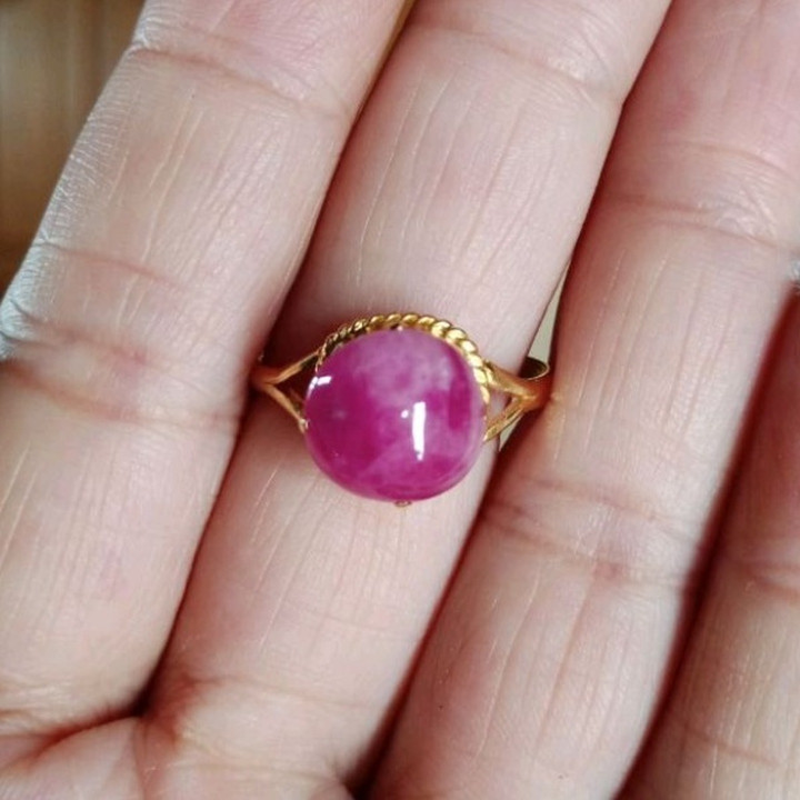 Brilliant Burmese Ruby Ring | Certified Natural 5.70ct