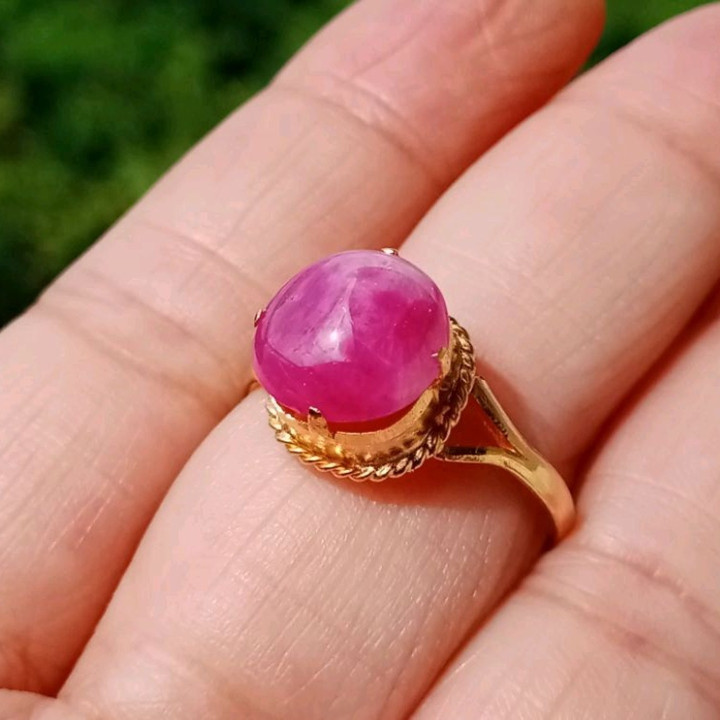 Brilliant Burmese Ruby Ring | Certified Natural 5.70ct