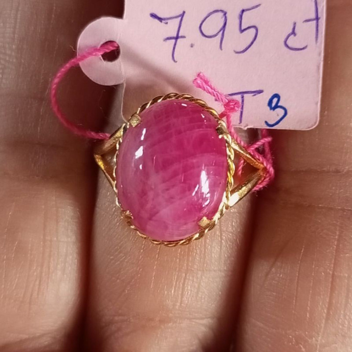 Burmese Ruby by Kin Bo Siang | 7.95ct Heat-Treated