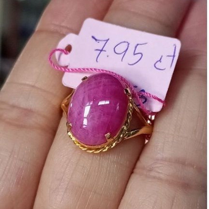 Burmese Ruby by Kin Bo Siang | 7.95ct Heat-Treated