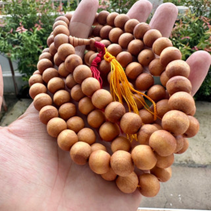 Sandalwood Prayer Beads | 108 Strands for Chanting and Meditation