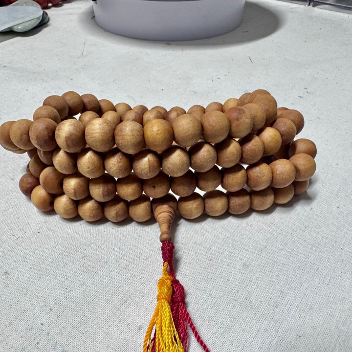 Sandalwood Prayer Beads | 108 Strands for Chanting and Meditation