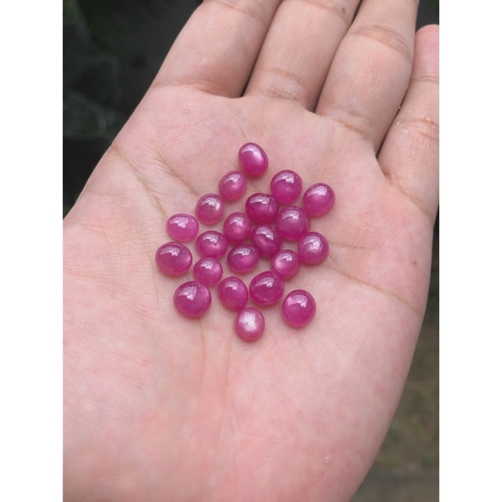 Radiant Natural Ruby with Star Effect