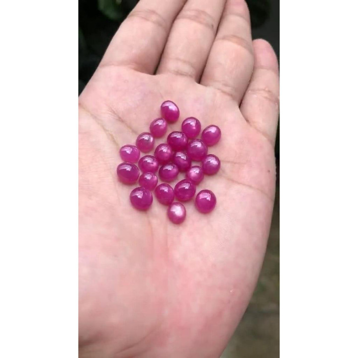 Radiant Natural Ruby with Star Effect