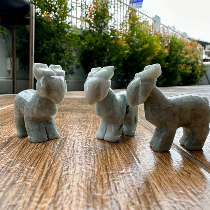 Burmese Jade Goats: Symbols of Luck and Prosperity