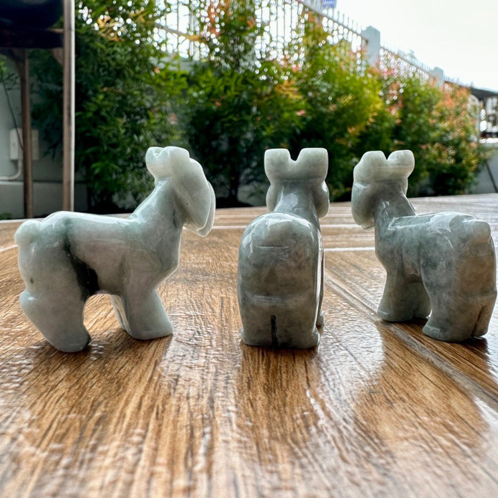 Burmese Jade Goats: Symbols of Luck and Prosperity