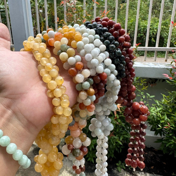 Bring Blessings and Fortune: Authentic Burmese Jade Garland