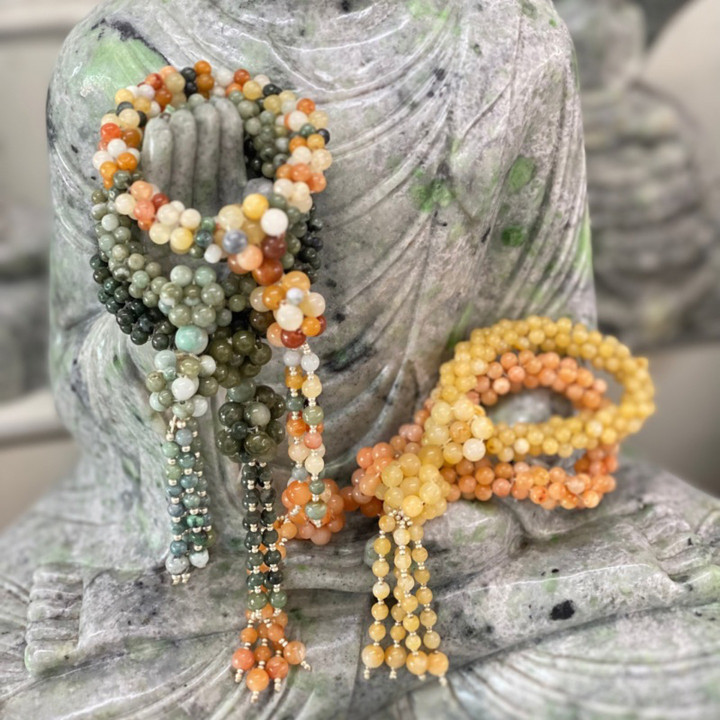 Bring Blessings and Fortune: Authentic Burmese Jade Garland