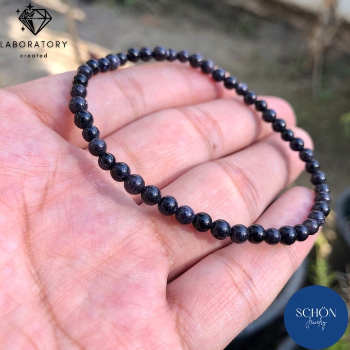 Pulsera de arenisca dorada: brazalete minimalista