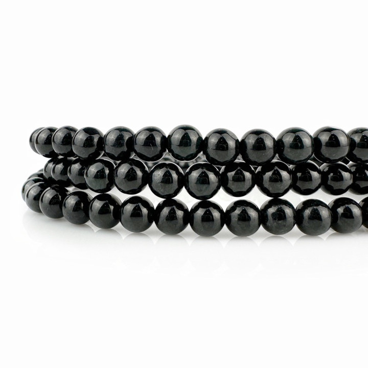 Pulsera de jade auténtico | Brazalete de jade negro con inclusiones verdes
