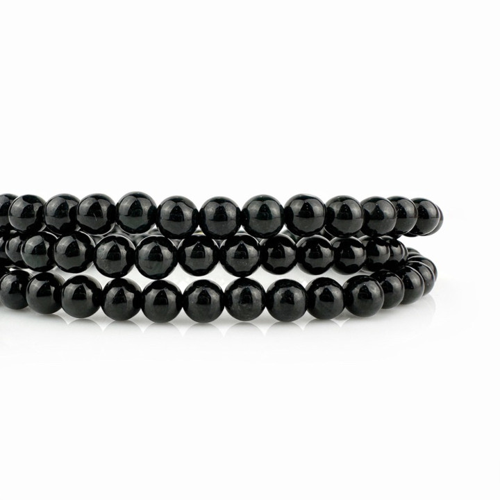 Pulsera de jade auténtico | Brazalete de jade negro con inclusiones verdes