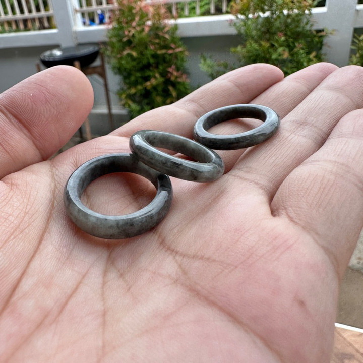 Anillos de jade birmano auténtico | Jadeíta tipo A