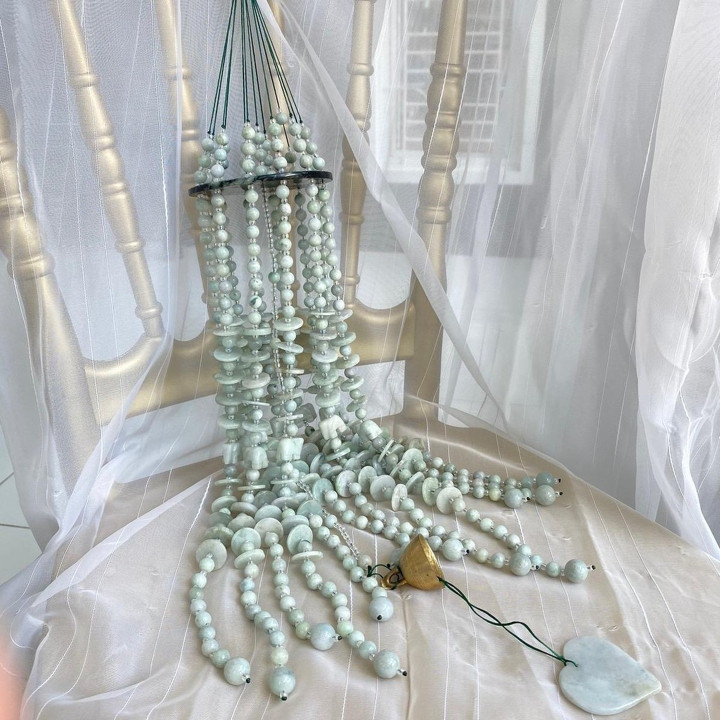 Natural Stone Wind Chime | Enhance Feng Shui Harmony