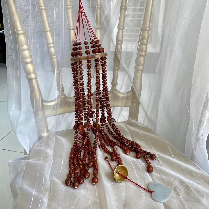 Natural Stone Wind Chime | Enhance Feng Shui Harmony
