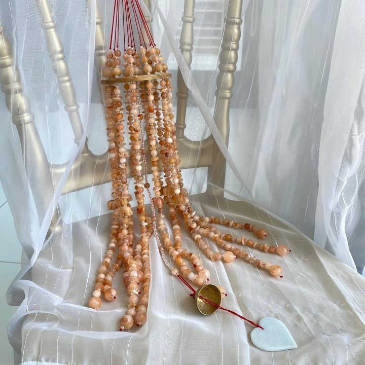 Natural Stone Wind Chime | Enhance Feng Shui Harmony