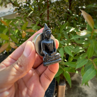 Magnetic Lek Lai Buddha Amulet - Hand Carved 1BDHA-HMT