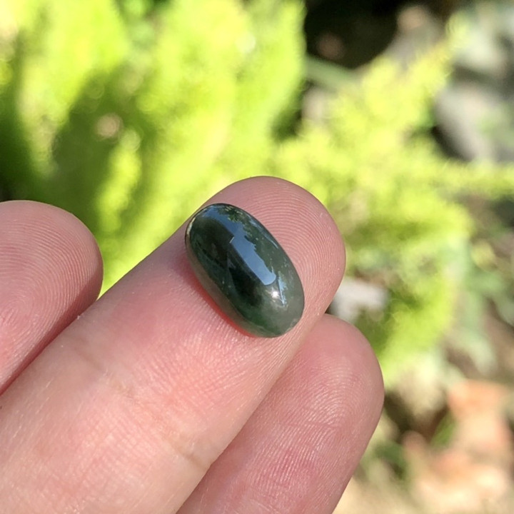 Genuine Burmese Jade Ring | PJA Jewelry | Glassy Texture